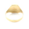 Klackring i 18k guld. ihålig. vikt: 3,25g