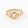 Ring i 18k guld. vikt:2,7g