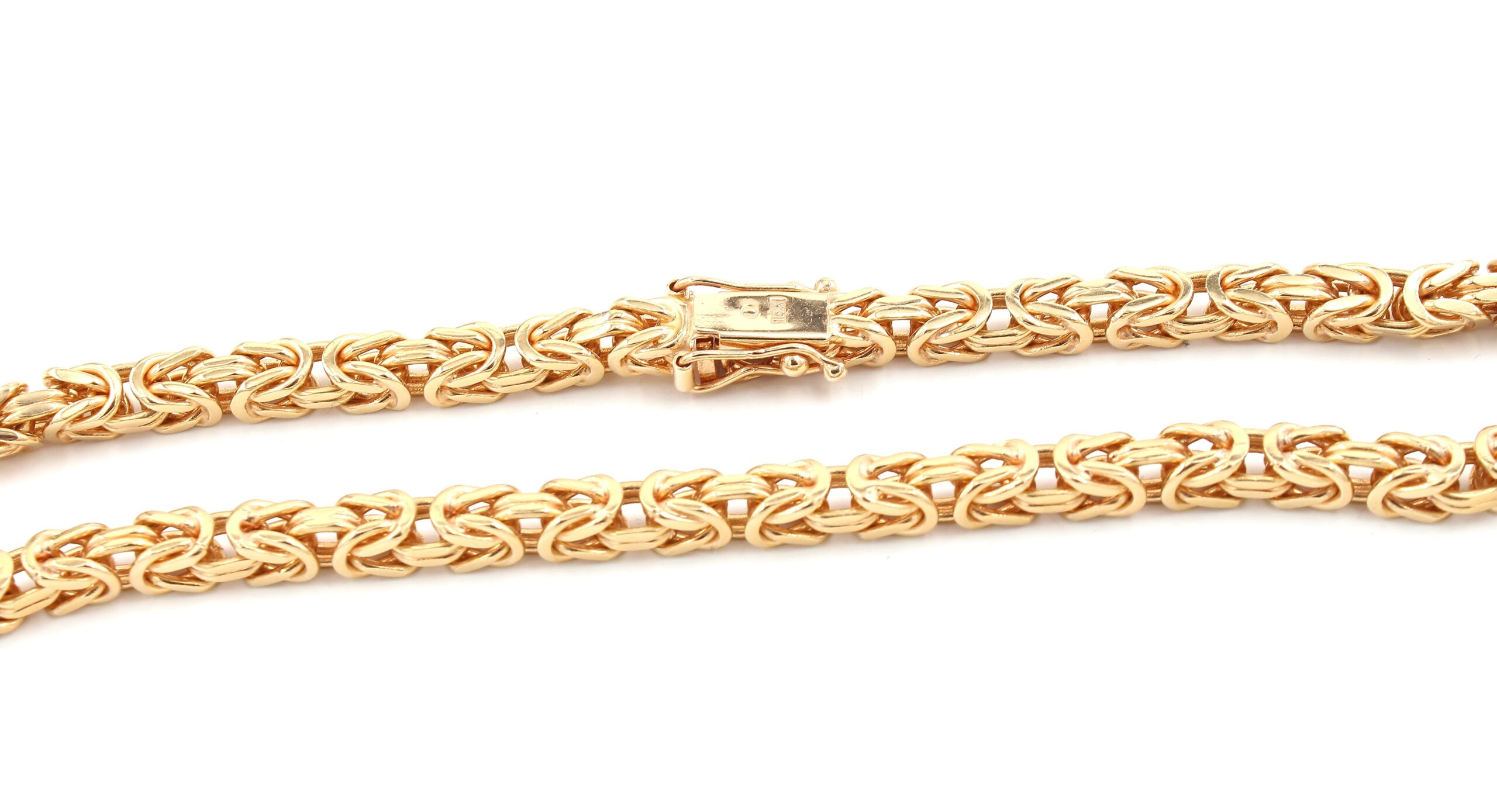 Kejsar halsband i 18k guld- massiv. vikt: 104,3g