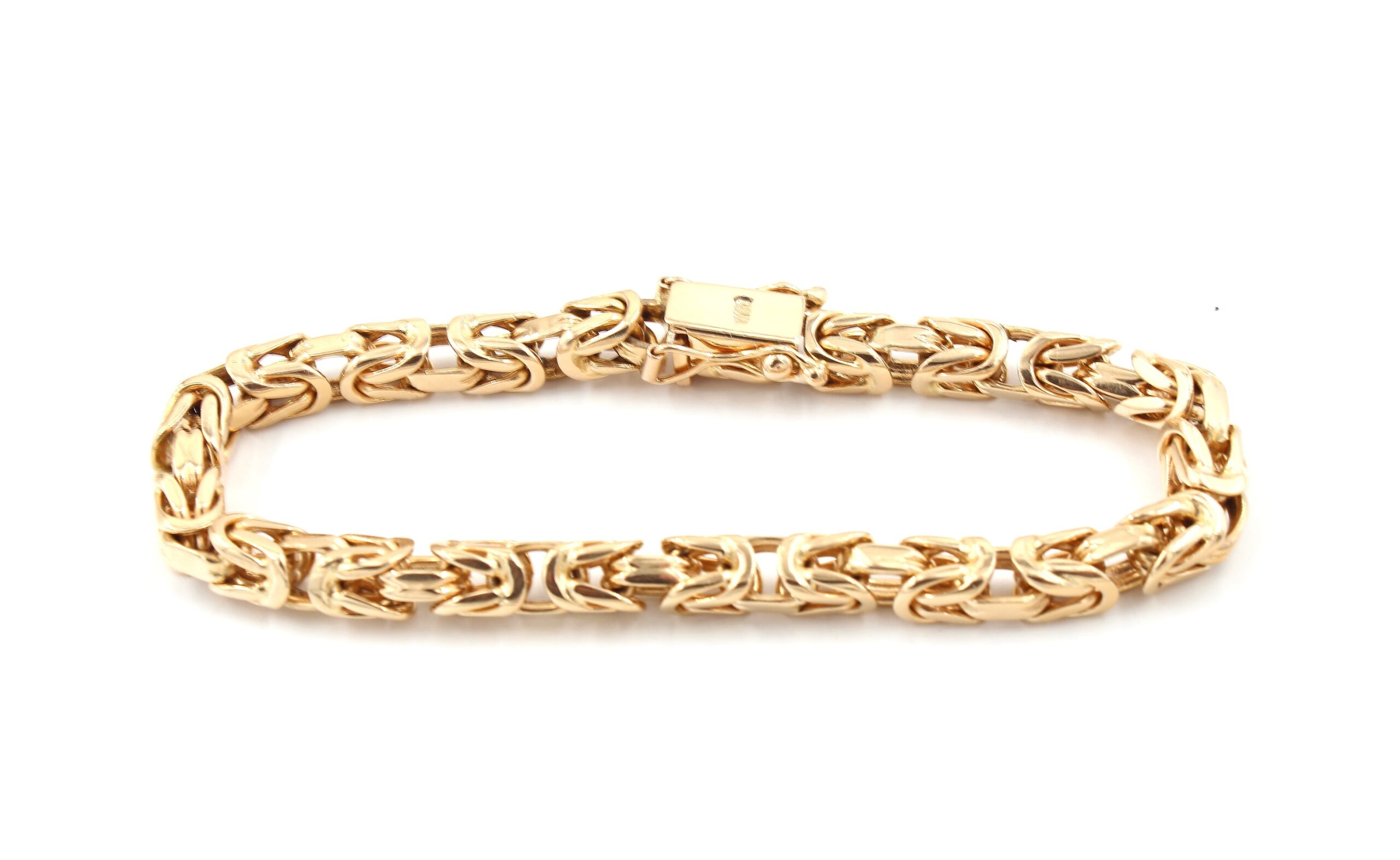 Kejsar armband i 18k guld- massiv. vikt: 42,6g