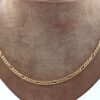 Figaro halsband i 18k guld. massiv. vikt:19,1g