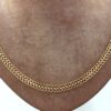 Fiskben halsband i 18k guld. vikt: 20,7g