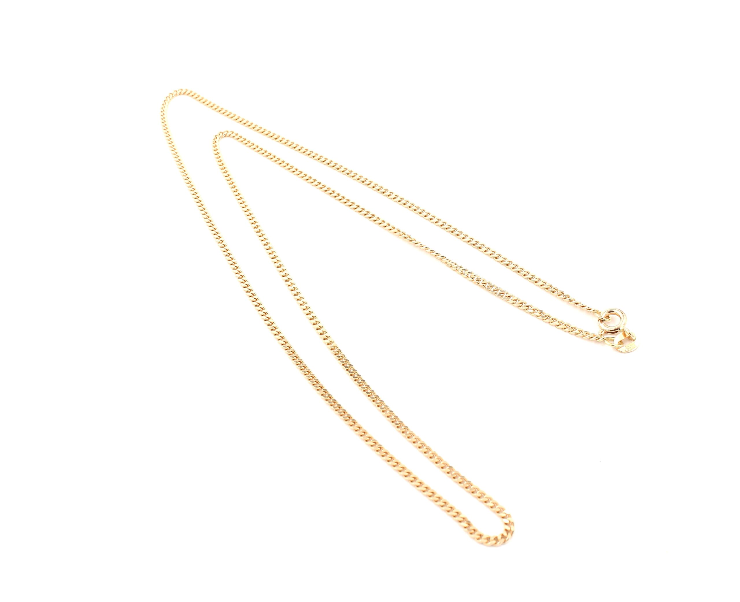 Pansar halsband i 18k guld. massiv. vikt: 6,9g
