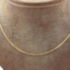 Pansar halsband i 18k guld. massiv. vikt: 6,9g